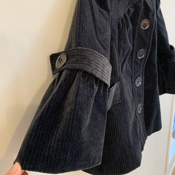 Burberry Blue Label Charcoal Jacket Size XS - Picture 6 of 10